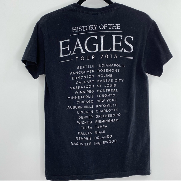 HISTORY of the Eagles tour concert tee 2013 - Picture 4 of 5